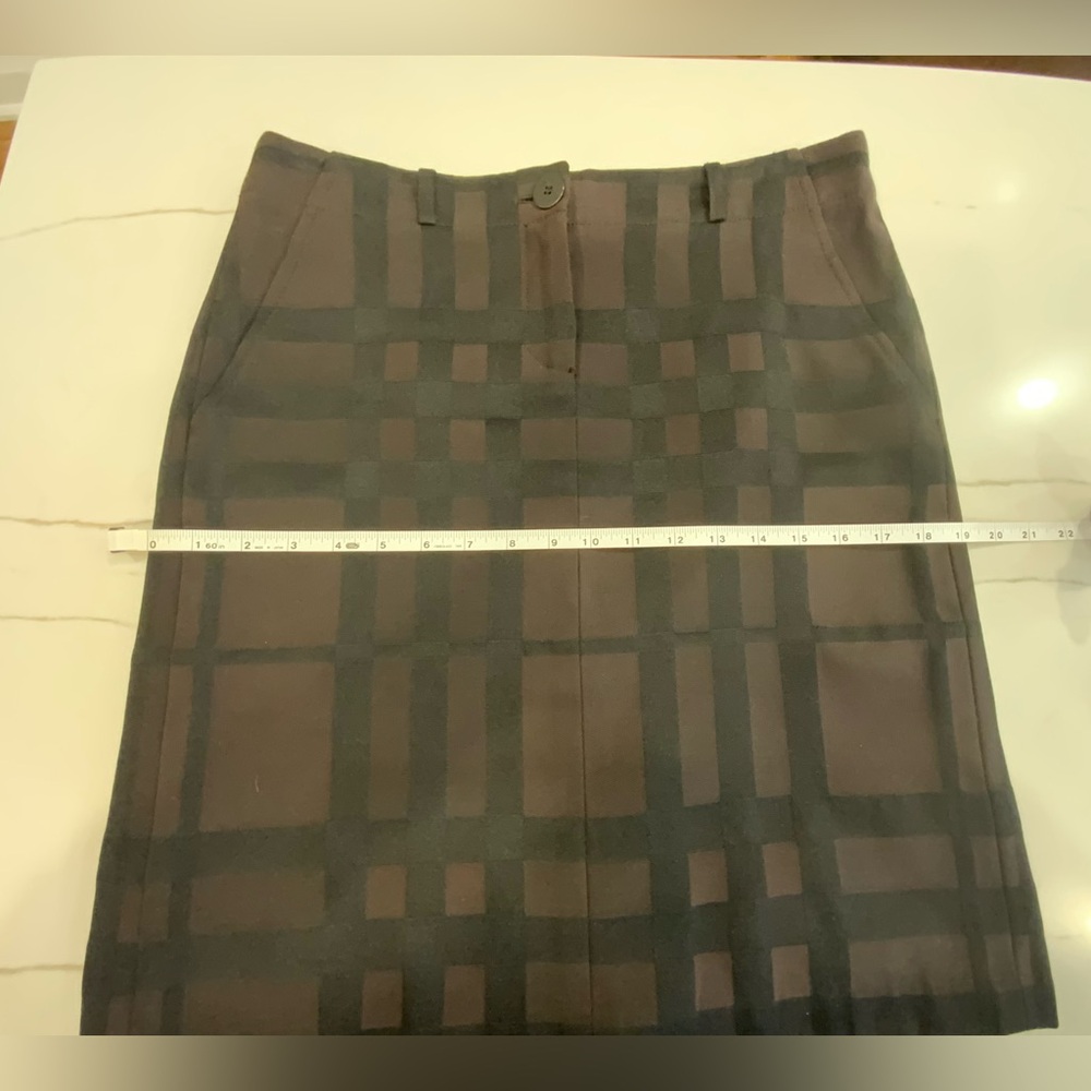 Burberry Brown and Black Plaid Tailored Blazer Jacket - Picture 11 of 16